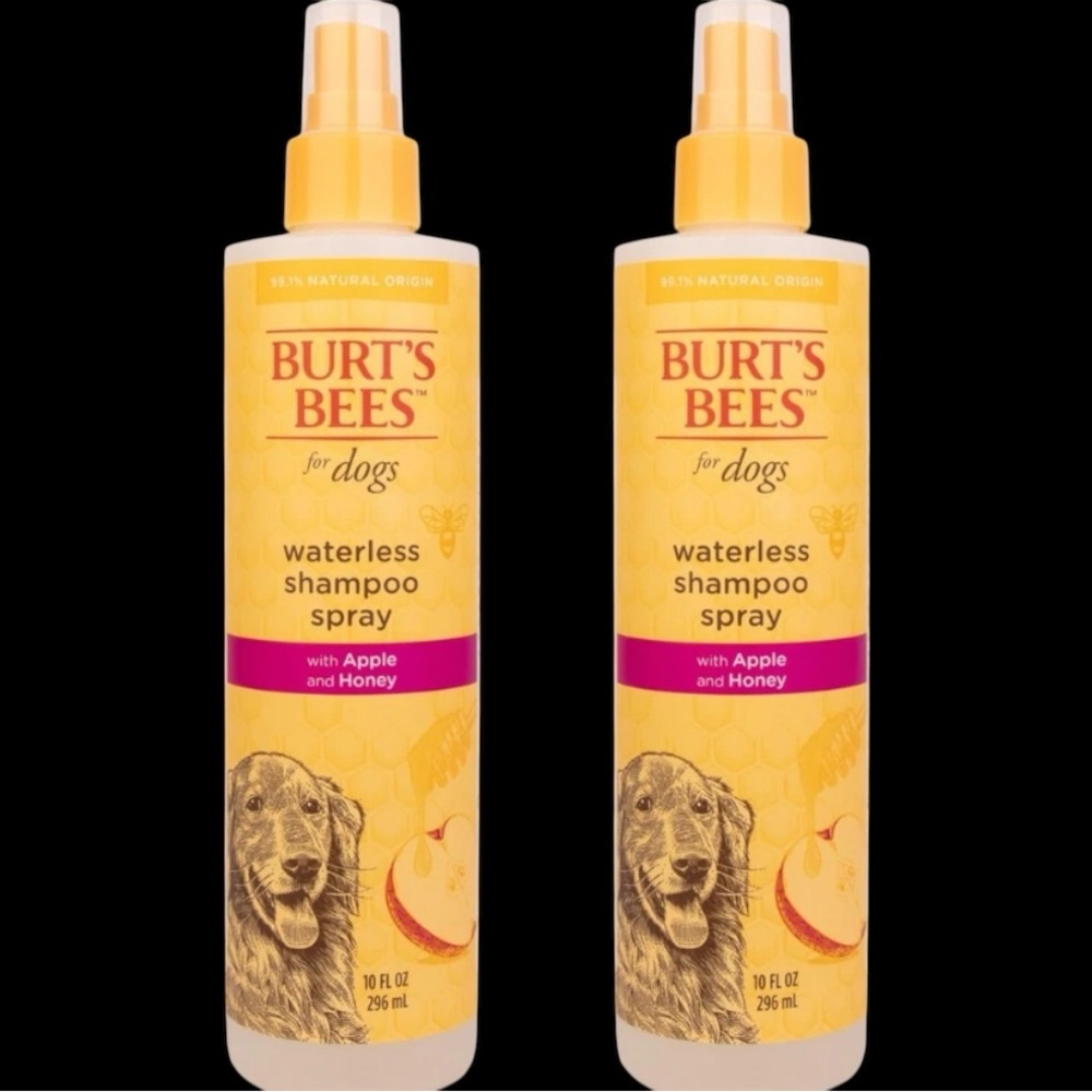 Burt's Bees Waterless Shampoo Spray for Dogs 2 pack